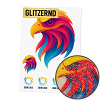 DTF Transfer gold glitzernd - DIN A3