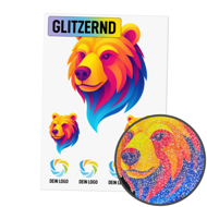 DTF Transfer bunt glitzernd - DIN A3