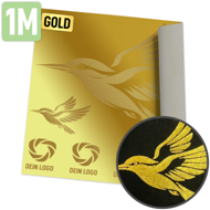 DTF Transfer gold - Meterware 100 x 30 cm