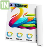 DTF Transfer bunt reflektierend - Meterware 100 x 30 cm