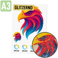 DTF Transfer gold glitzernd - DIN A3