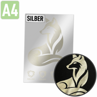 DTF Transfer silber - DIN A4